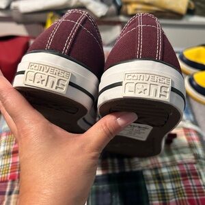 Converse Men’s Burgundy Sneakers
